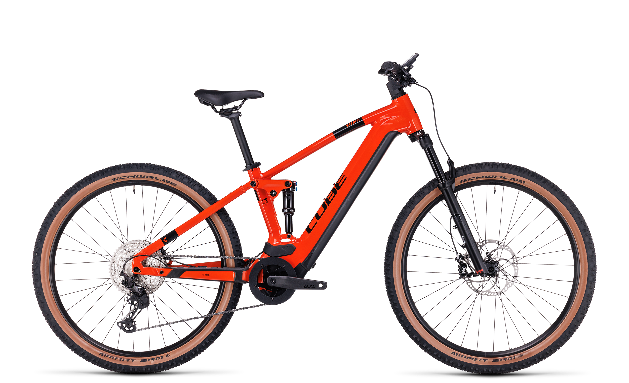 Stereo Hybrid 120 Race 750 Sparkorange´n´black