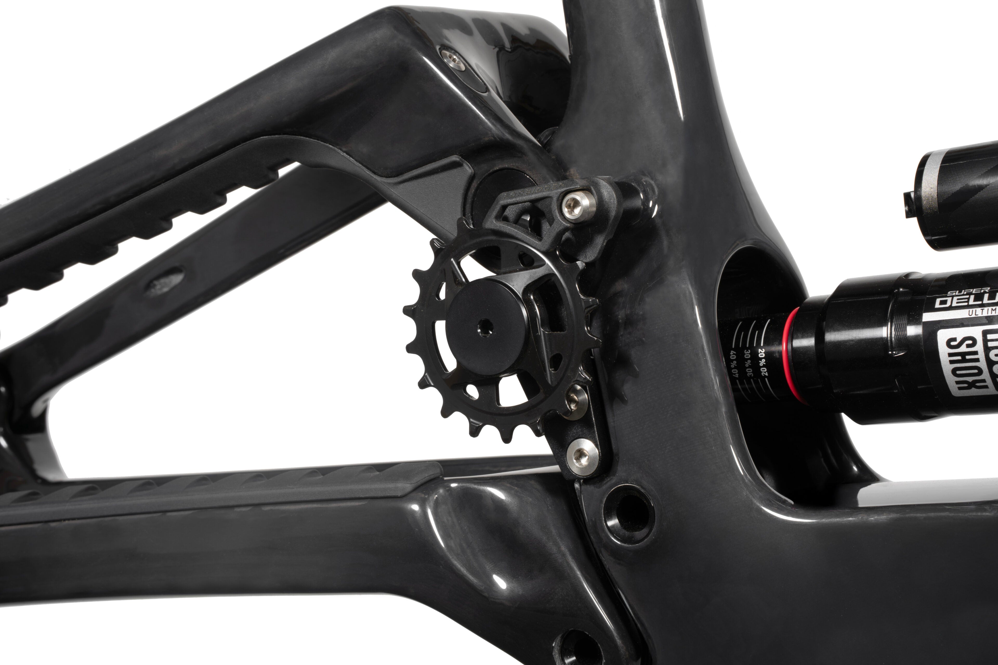 Forbidden Druid Frameset 2025 Trifecta High-Pivot mit Umlenkrolle