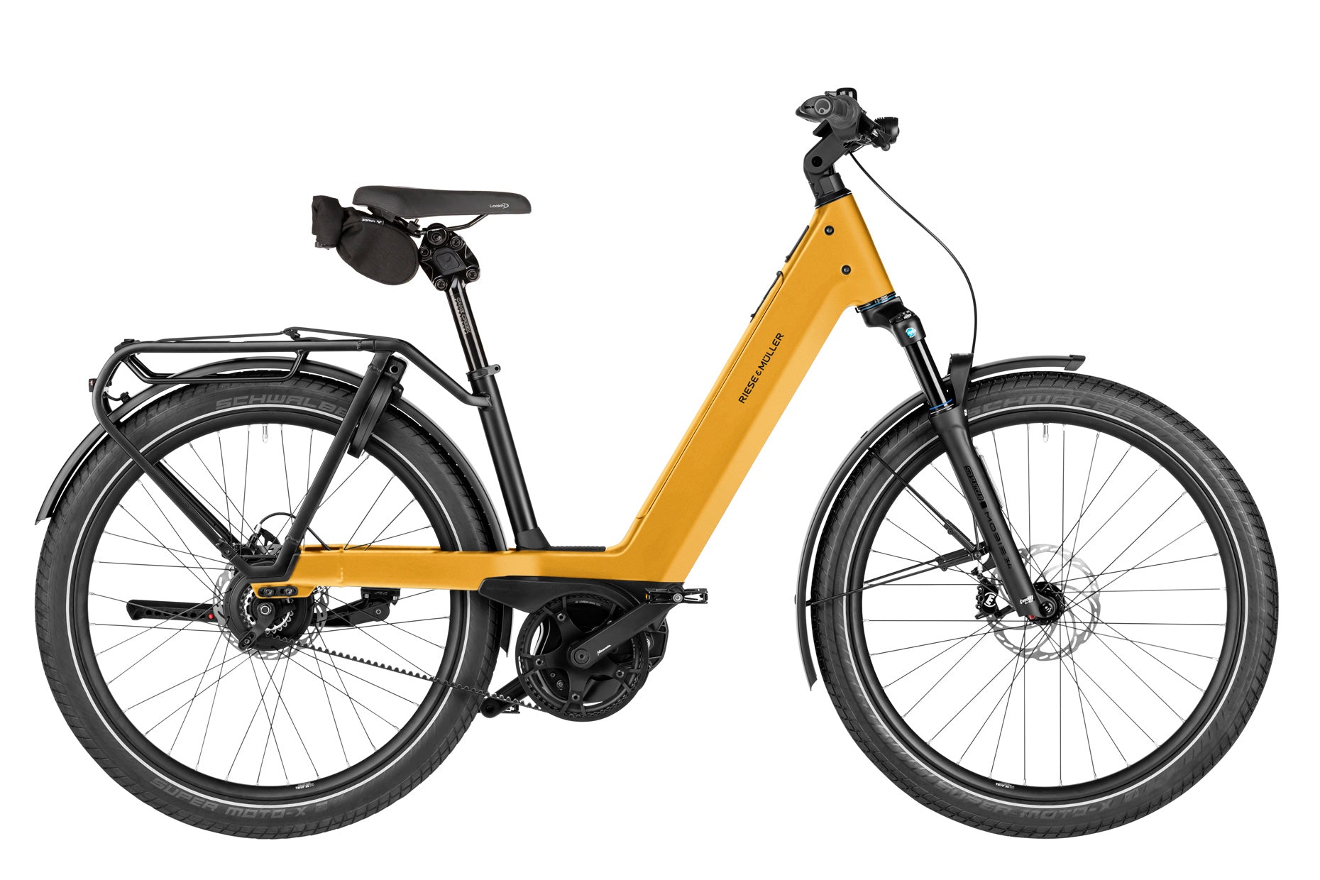 Riese & Müller Nevo5 vario 2027 golden yellow