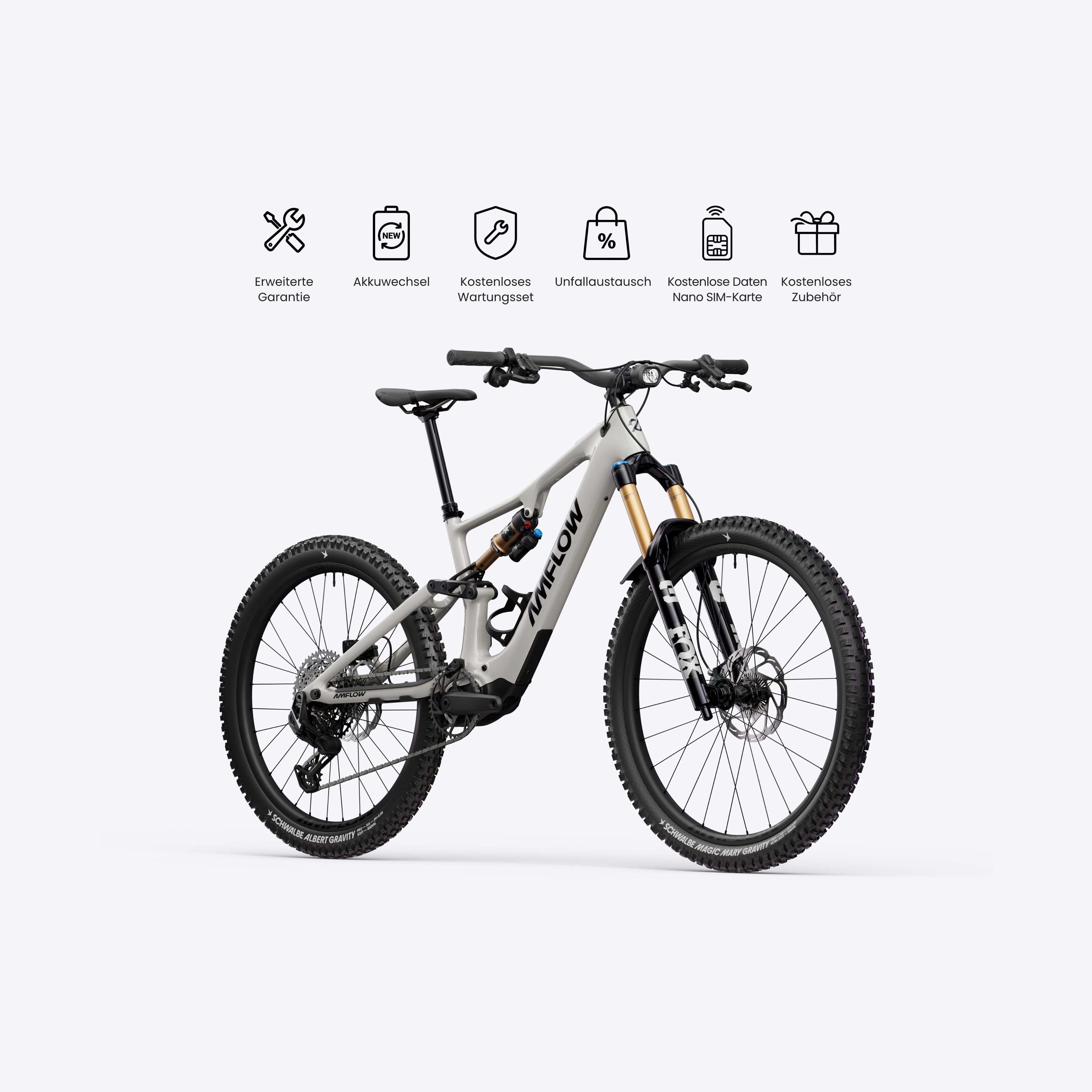 Amflow PX Carbon Pro Mondstein-Grau