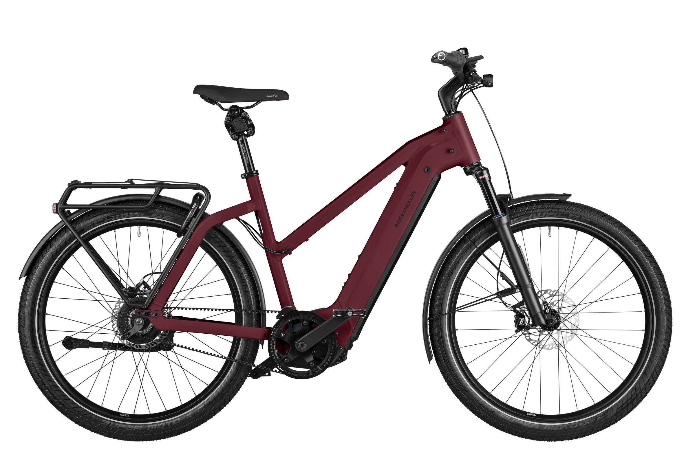 Riese & Müller Charger4 Mixte GT vario dark red matt