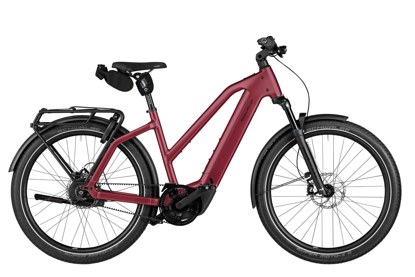 Riese & Müller Charger5 Mixte vario 2026 dark red matt