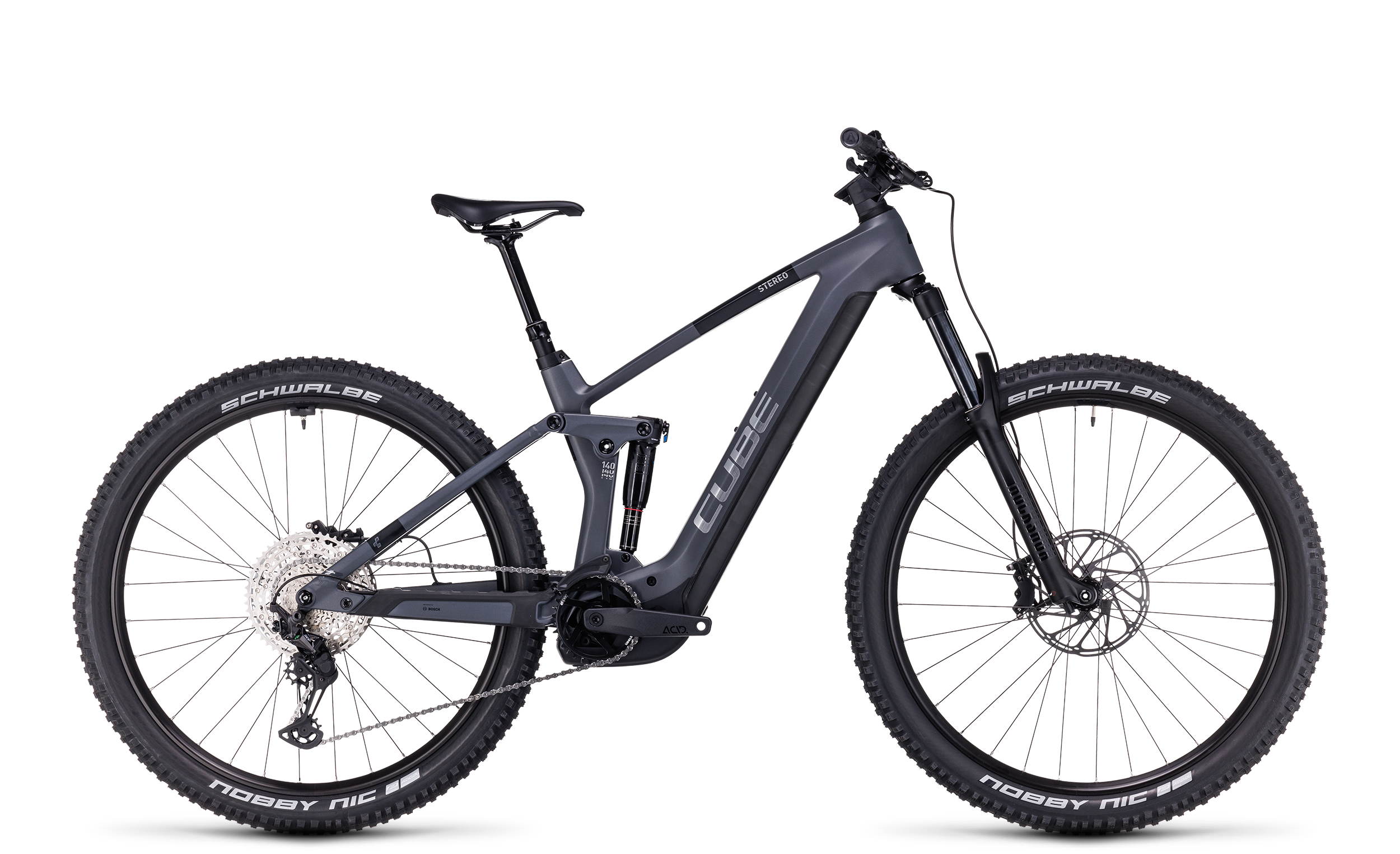 Produktbild Cube Stereo Hybrid 140 HPC Race 750 2024 grey´n´chrome